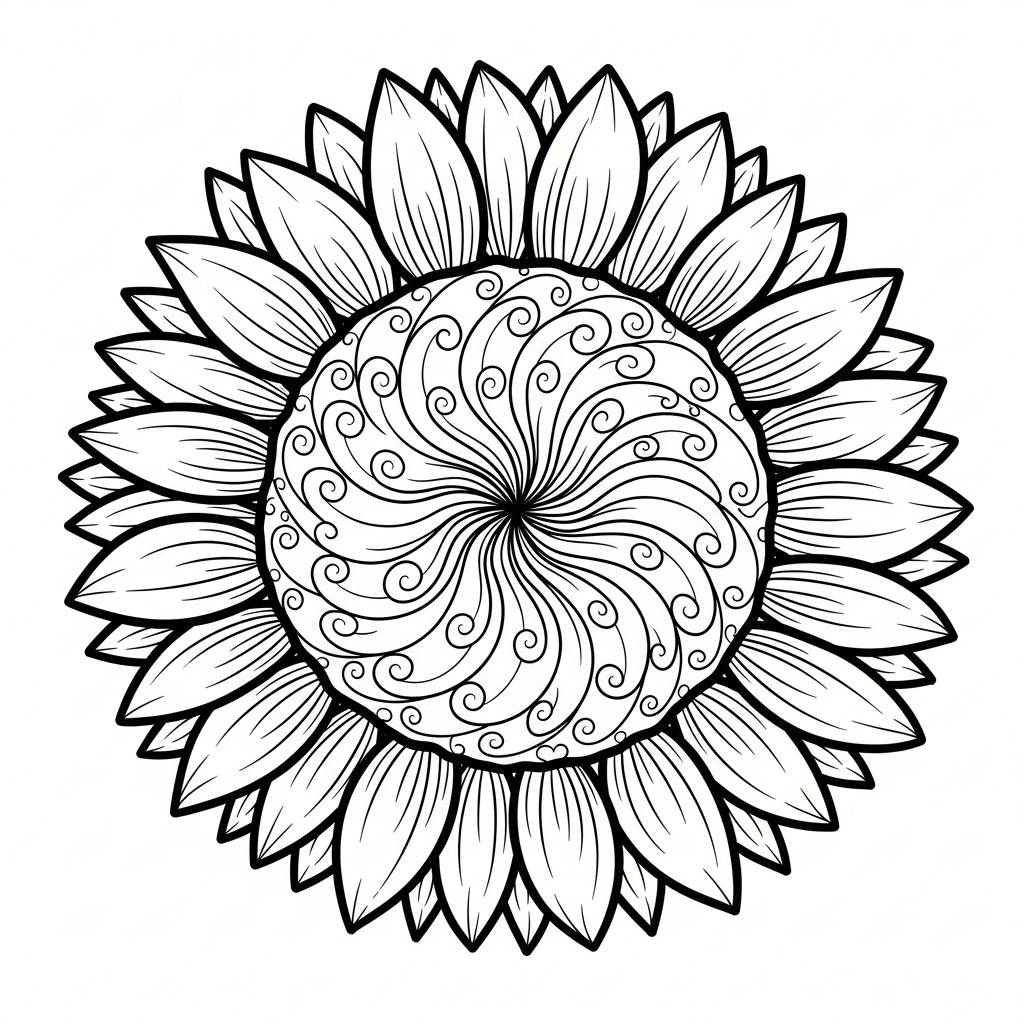 Flores para colorir